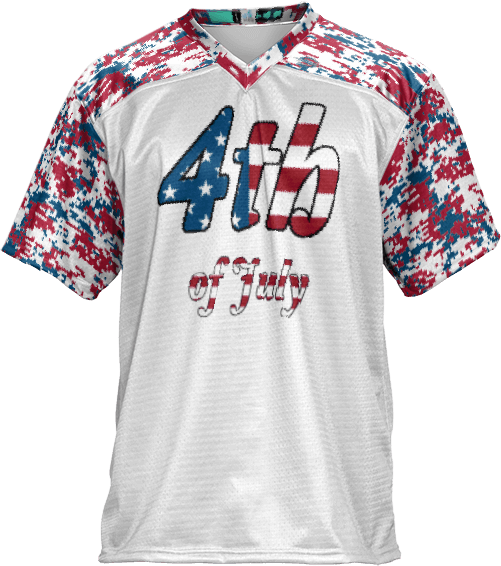 4th of July camo Jersey – Themed-Jerz